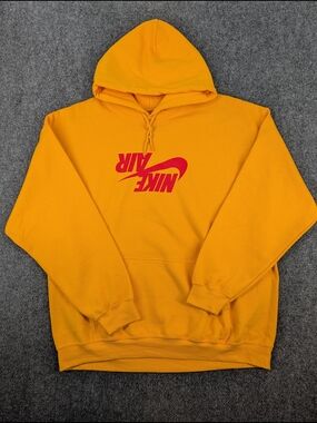 Travis Scott Cactus Jack x Jordan Highest In The Room Hoodie Yellow Gold XL